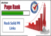create 7 page pr 4 actual page rank pr 4 with anchor text