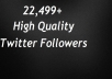 add 22,000+ ✔ Best quality Real Looking Twitter Followers ✔ in your profile and ✔ boost your influence ✔in less than 24 hours✔ for $5
