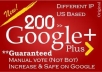 get you 200+ google+1 PLUS one votes to seo rock up your high rank on big G+(- hurry