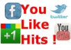 give you YouLikeHits account with 50000++ points