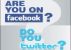 Provide 1750 Facebook Likes on your Fanpage, TWEET your page to 20000 Real Twitter Followers and suggest your page to my 30000 Facebook Friends