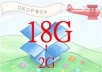 expand your dropbox account to 18 GB
