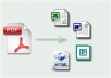 convert 5 PDF files onto Doc,Html,Jpeg,Csv,Text,Excel and More