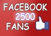 give you 2,500 Facebook Page Likes without admin access within 24 hours to DOMINATE Fb Marketing