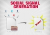 provide total of total of 200 Tweets,200 Facebook , 150 Linkedin, 40 Pins boost your website SEO plus an extra bonus 