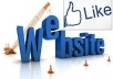 Provide 500 real facebook (web like) within 72 hours