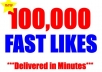 give you 100,000 + Instagram Likes to all your photos, up to 1000 photos and above not