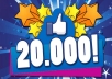 get you 20,000+ REAL Facebook likes/fans to your fan page