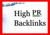 give over 100+ High Quality Backlinks PR3 to PR9 + 500 DoFollow NoFollow backlinks 
