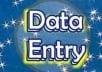 Data entry from website to Excel with in 72hours