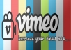 add 20,000 fast views to your VIMEO videos in 24 hours, multiple videos up to 3