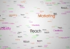 create a Special Words Video intro with your Text and Logo