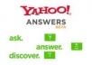 answer 3 Answers in yahoo answer with you website, product, business link or url
