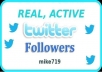 1,000 REAL and ACTIVE ★Human★ Twitter Followers (NOT Fake or Inactive accounts!), Actual Human People who can retweet and favorite, there is no other gig like this one!