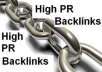 create Penguin And Panda Friendly 50 AUTHORITY Page Rank 5 Do Follow Backlinks