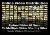 upload your video to Top 30+ videos sharing sites