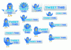 Tweet or retweet your any good  article into 100000 to 300000 twitter member