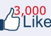 Give you 2500 VERIFIED Website Facebook Likes Guaranteed safe to any Domain Website Webpage