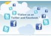 give you REAL 32000 + to 100000 +Twitter Followers into 2 account in 12 hours Without your password