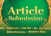 &&&spin and Submit to 2000 Article Submission Directories and blogs, 160 Instant Backlinks, 80 Live URLs &&&