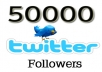 make perfect 50,000 ++++ Twitter Followers for your profile, Excellent rates, Limit Time offer.