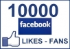 give you 10000+ Facebook likes to your fanpages, likes within 48 hours