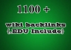 create 1100 contextual wiki BACKLINKS,in 1100 Backlinks wiki site to make your site in page one