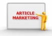 submit your article to 3 article marketing press realease