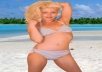 kickbox in my bikini and say what ever you want