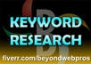 @@do indepth keyword research and provide high traffic, low competition keyphrases on a given niche using market samurai@@