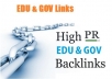 Give you UNLIMITED EDU and GOV Links to Your Site or Blog