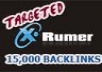 provide 15000 verified forum profile backlinks