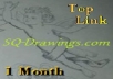 put your link at Top Right, All Pages of my Blog for 1 Month