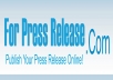 You to post articles on my 20K Alexa site www.forpressrelease.com