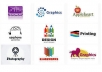 design 2 Unique,Professional and Creative LOGOs of any Niche,with Unlimited Revisions