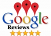 provide you 4 US based real and organic google reviews only for