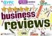 give you 5 online reviews any reviews sites only