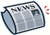 : : : write you an original press release designed to get your company or organization into your local newspapers: : :