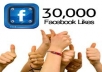 to add 30,OOO ++++ Fblikes Only in 100$, fasst and quick delivery, limit time offer, service is only for fanpage