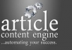 create unique article and then manually submit it to 80 article submission websites and give you report with good approval ratio .....!!!
