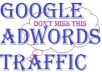 ★ ☆ ✰ Send You 1000 Google Adwords Website Visitors of Actual Value $500