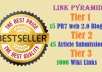 reate Google penguin safe 60 PR3 to PR8 Three Tier SEO Linkpyramid and 1000 Media wiki backlinks..@
