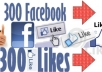 amazingly provide 300+ to 1700+ Facebook Likes to your Facebook Pages or Landing Pages, FB Like / fans on Fan Page, Speedy Fb Service!!