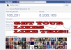 Give you 1,300+ Real USA Facebook Likes or Fans