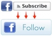 give you real human 1000 facebook follow only