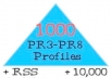  I will ►✖◄make link pyramid 1000 PR3 to PR8 profiles and 10,000 blog comments ►✖◄ 