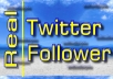 add 1000 Real and Active Twitter Followers in 24 Hours, no password needed