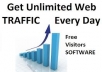give You A 3 in 1 Traffic bot That Gives Unlimted Traffic To Your Website