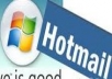 give 1000 hotmail account fresh new