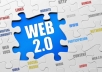 create and Submit your niche related  150+ article to high PR Web 2 blog / social blog with your link
